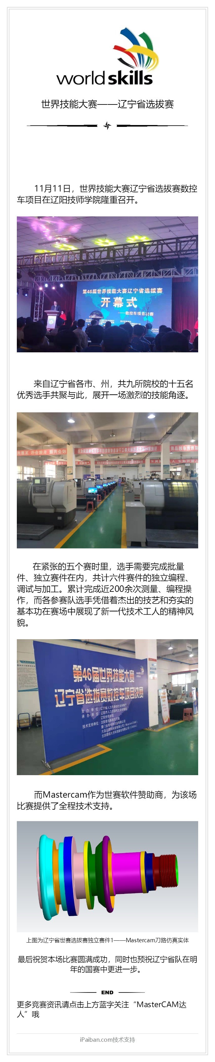 2019����ʮ�������缼�ܴ�����������ʡѡ���������س�������ϳ��Mastercam ����֧��